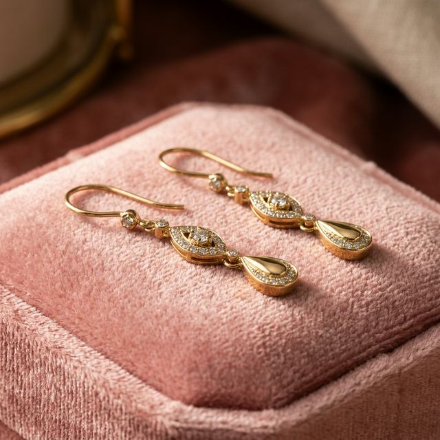 Gold Earrings Collection